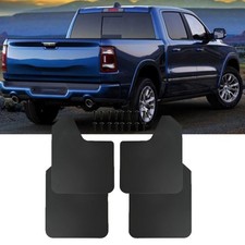 For Dodge Ram 3500 4pcs Wide Rally Mud Flaps Splash Guards Black Mudguards For Dodge Ram 3500 4pcs Wide Rally Mud Flaps Splash Guards Black Mudguards