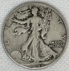 1942-D Silver Walking Liberty Half