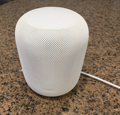 【ジャンク品】Apple Pod 第1世代 ホワイト A1639 FOR PARTS/NOT WORKING) Apple HomePod 1st Generation White Smart