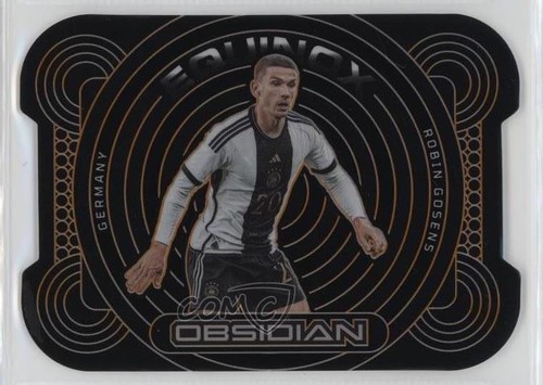 Carte Panini Obsidian Sergio Busquets Eruption Rouge 6/8 – FC Barcelone 2022-23 – état Near Mint