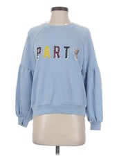 Aerie Women Blue Sweatshirt S