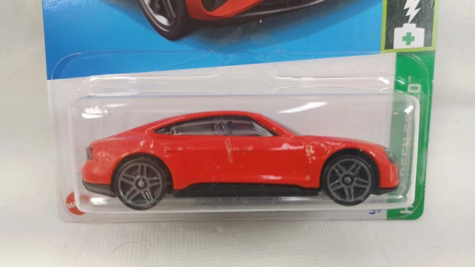 Hot Wheels 2022 First Edition Audi RS E-Tron GT Red Die Cast - Image 2 of 3