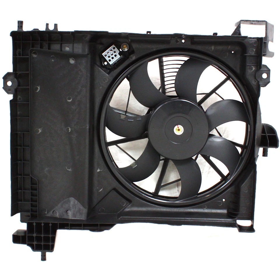 A/C Condenser Cooling Fan For 2007-2009 Chrysler Aspen Condenser Mounted Foto 2 de 4