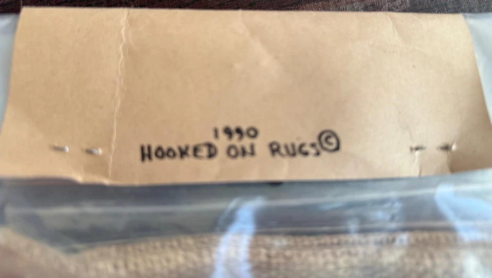 Primitive rug hooking kit #142 Yule Rug 1990 Complete Unopened - Image 4 of 4