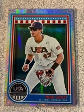 2025 Panini Stars and Stripes USA Baseball #58 Dean Curley Opening Day