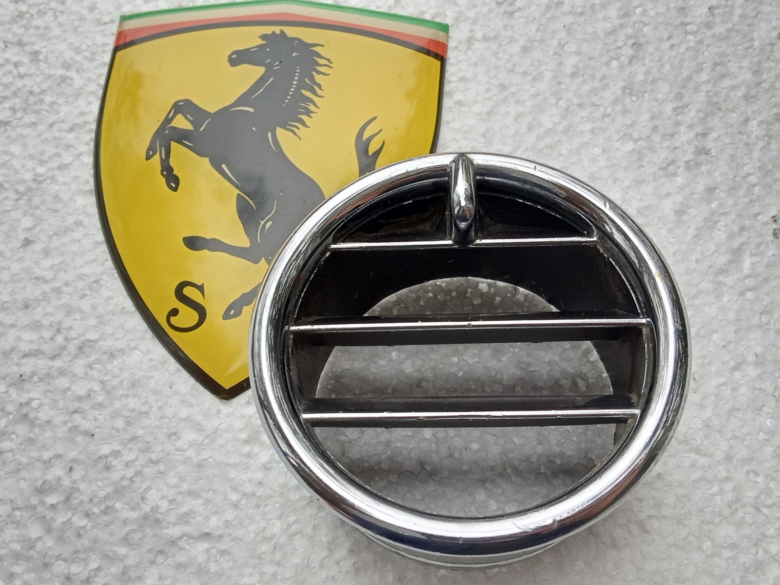 Ferrari 330 GT Interior Dashboard Air Conditioning Heater Vent_A/C_VINTAGE OE