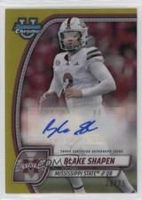 2024 Bowman U Chrome Prospect Yellow Refractor 28/75 Blake Shapen Auto 1k4m