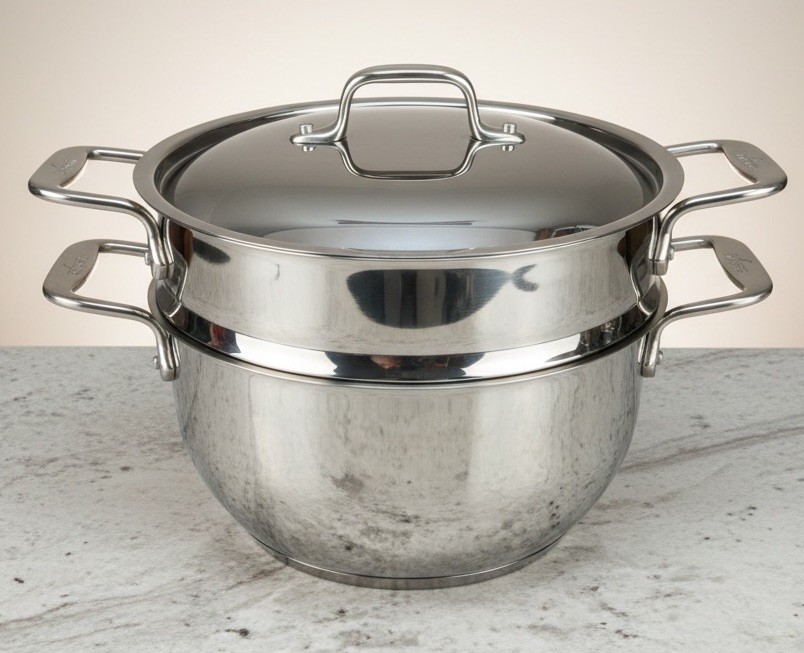 All-Clad Simply Strain Stainless-Steel Multipot