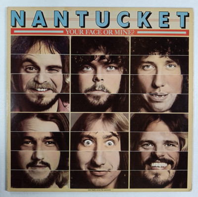 Nantucket: Your Face Or Mine? Lp WHITE LABEL PROMO W/ORIGINAL INNER SLEEVE!!