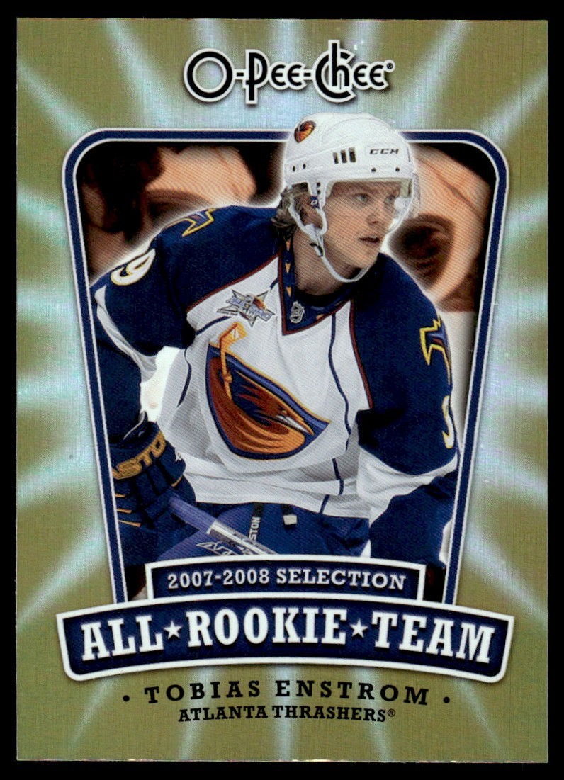 2008-09 O-Pee-Chee All-Rookie Team Tobias Enstrom Atlanta Thrashers #ART-TE