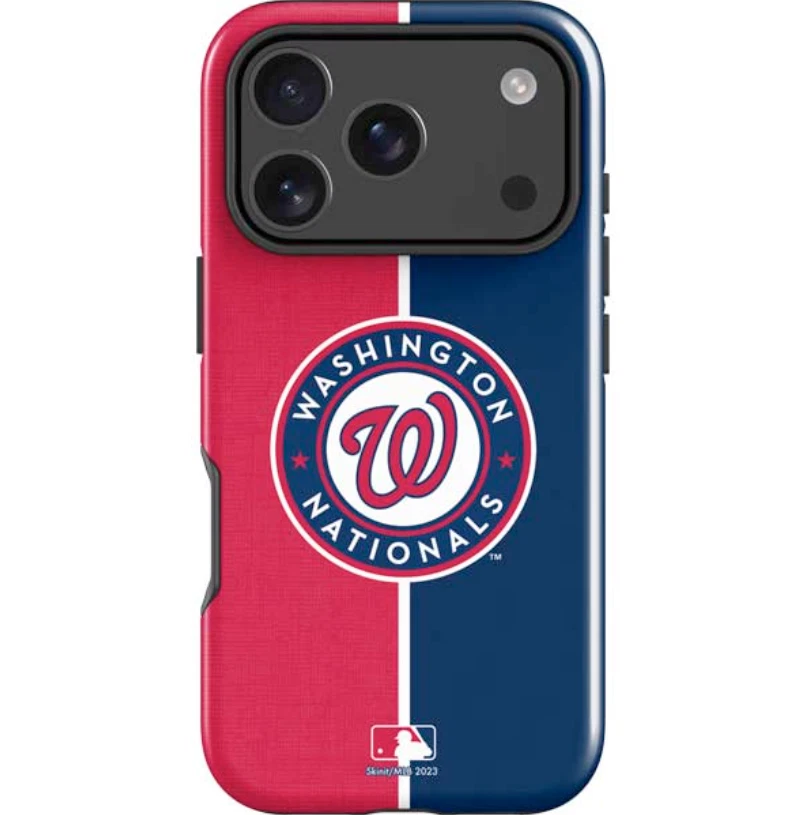 Washington Nationals Split iPhone Case