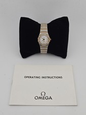 Omega Constellation 22mm Mother Of Pearl Dial Quartz Women's Watch 895.1203