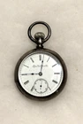 Antique Elgin Natl Watch Co Pocket watch 1890 size 18s FAHYS Monarch coin case