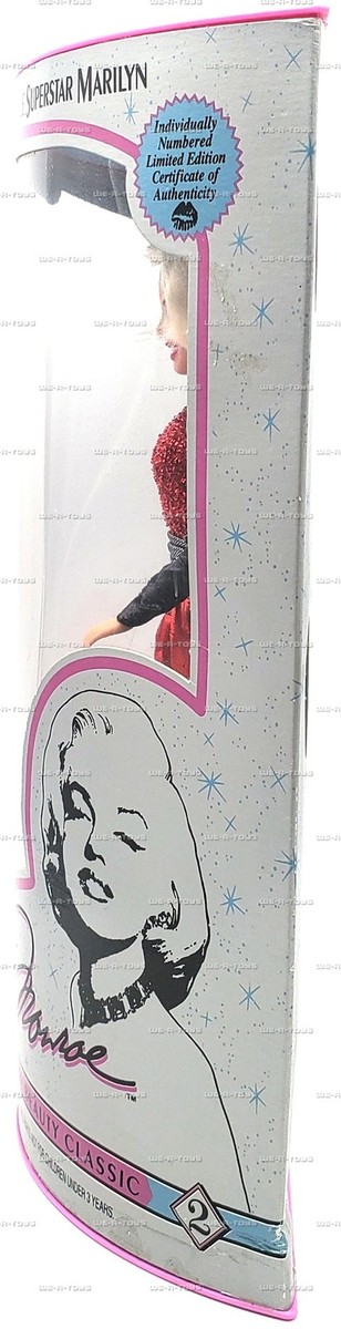 Marilyn Monroe Collector Series No. 2 Sparkle Superstar Doll 1993