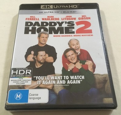 Daddy's Home 2 4K (2017) - Ultra HD + Blu-Ray | New | Will Ferrell