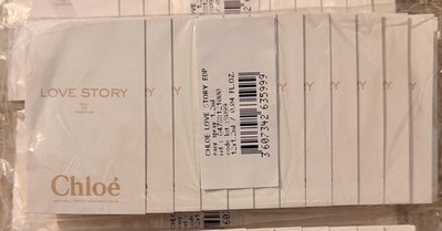 Lot Of 12 CHLOE LOVE STORY Eau De Parfum Spray Vial .04oz / 1.2ml Each