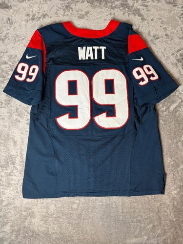 Nike NFL Houston Texans J.J. Watt 99 On Field Jersey M 2012 10th Anniversary - Picture 2 of 9