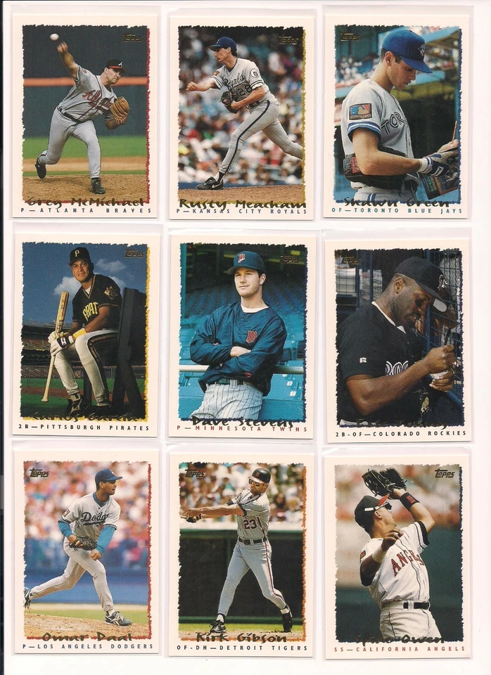 1995 Topps Baseball Trading Cards + Inserts / Choose f/ List #s 501 - 660 / mb14 - Image 2 of 4