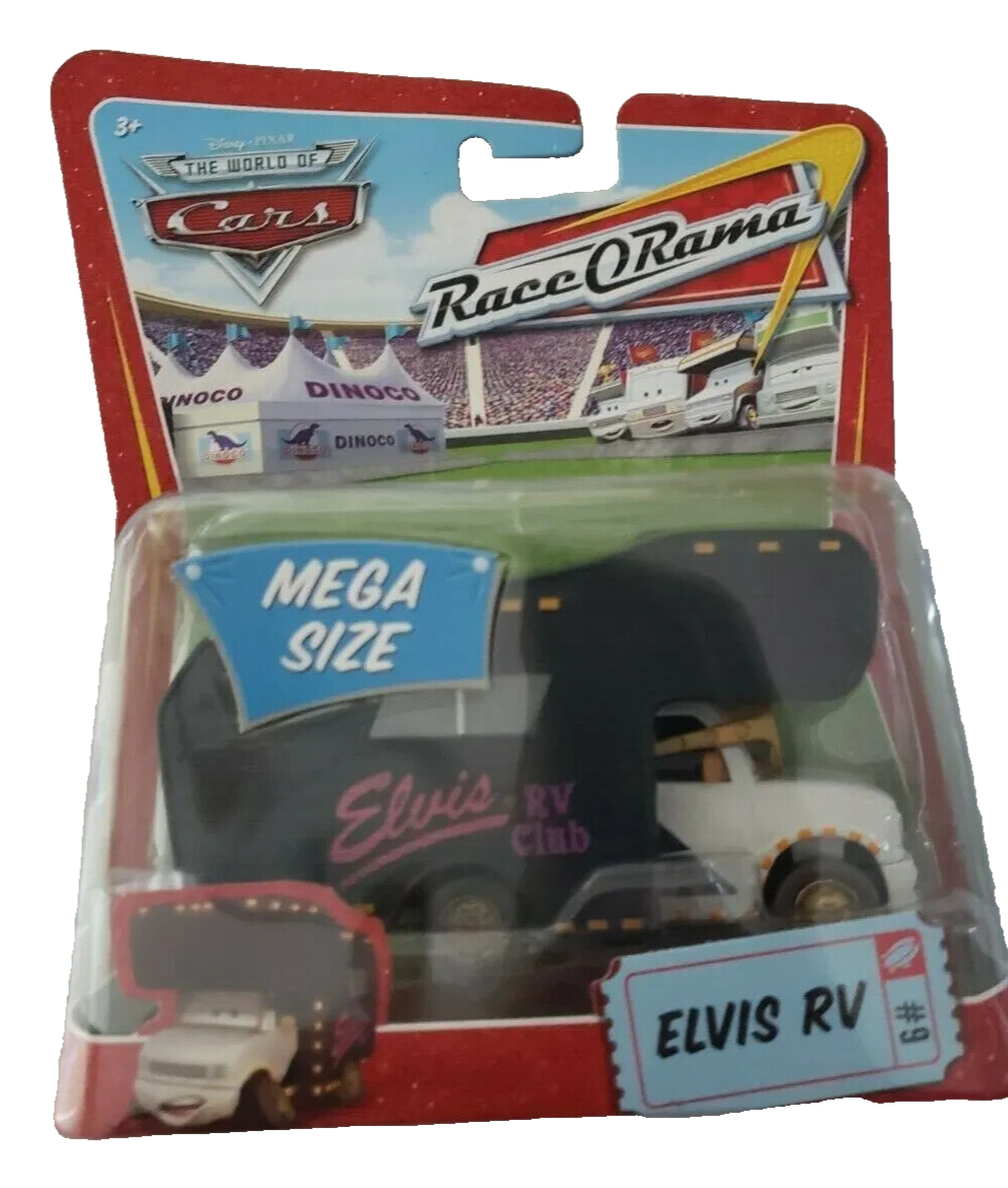 Disney The World of Cars Race O Rama Mega Size Elvis RV #9-New | eBay