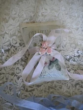 Lavender Potpourri Sachet: Shabby Chic Vintage London, Paris