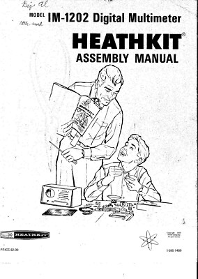 Assembly Manual Guide For Heathkit IM-1202