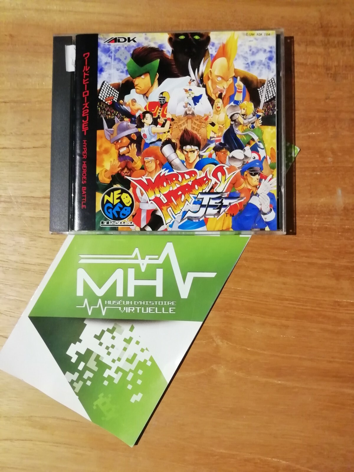 NEO GEO CD - WORLD HEROES 2 JET -