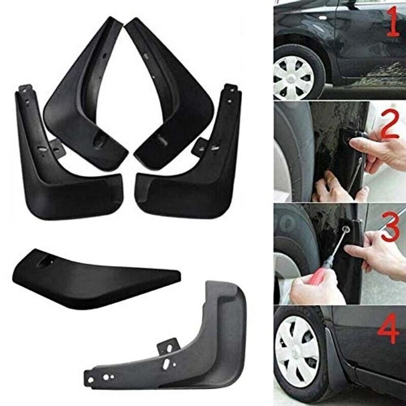 Mud Flap Set of 4 Compatible With Maruti Suzuki Alto K10 2022 view 2