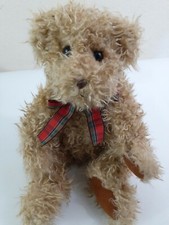 Princess Soft Toy Inc. Vintage Plush Bear Curly Coat Mobile Head Arms Legs