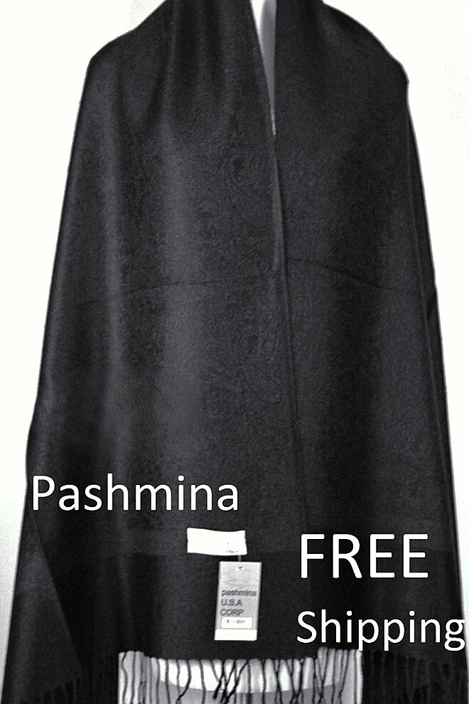 Pashmina Scarves For Women Pashmina Scarf Shawl Wrap - Trendy Paisley Pattern, Many Colors, Soft Silk Cashmere Blend Cashmere Pashmina
