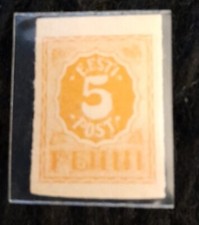 Estonia / Estland Briefmarke Michel Nr. 6  Ungebraucht Mit Falz