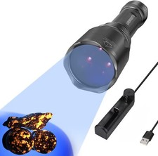 S3 365Nm Black Flashlight Powerful Uv Torch For Pet Urine Scorpion Detection