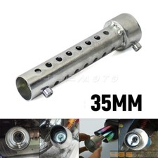 Silenciador de escape universal para motocicleta de 35 mm puede insertar deflector silenciador asesino DB