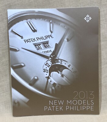 PATEK PHILIPPE 2013 Booklet Brochure Catalogue 5980 5200