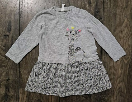 Girl's Toddler/Baby 12M, 4 item LOT, Coccodrillo Long sleeve LS Dresses Pants - Picture 5 of 22