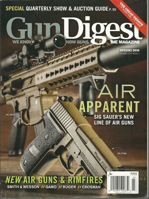 Gun Digest Spring 2016 Volume 33 Issue 3 Free & Fast SnH Best Deal Ebay L@@K