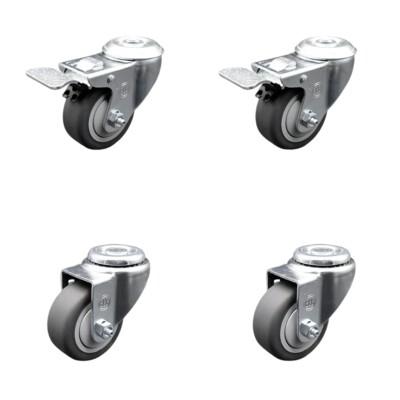 Festool 491932 3 Inch Replacement Caster Set with Brakes   Service Caster Brand
