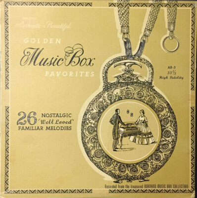 LP Bornand Collection Music Boxes Golden Music Box Favorites - 26 Nostalgic We
