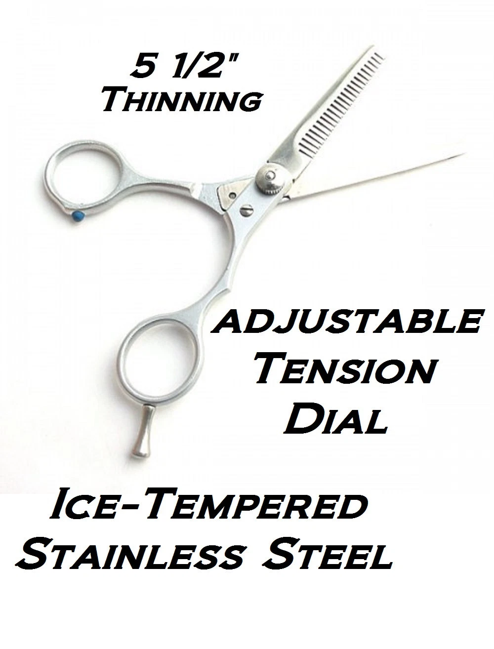 Pet GROOMING ICE TEMPERED Stainless Steel THINNING Blender Scissors Shears NEW