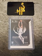 2022-23 Panini Noir Jake LaRavia Rookie Association Edition 65/99 #160 Grizzlies