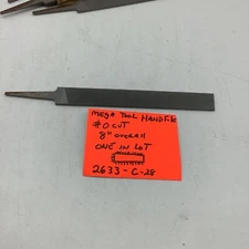 MAGA Tool ,HAND Swiss File, #0 Cut, 8” OA, (one In Lot) 2633-  C -28