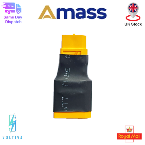 Genuine Amass XT60 Female to Male XT90 Adapter for ESC Charger Battery RC