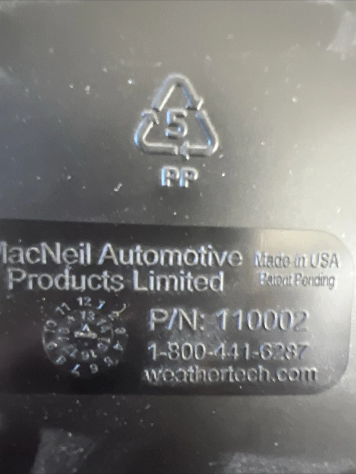 WeatherTech 110002 Exterior Accessories - Mud Flap 2004-2014 Ford F-150 - Image 3 of 3