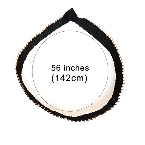 100 Round Rifle Bullet Cartridge Ammo Belt For .38 9mm 30-30 7.62x39MM - Picture 12 of 12