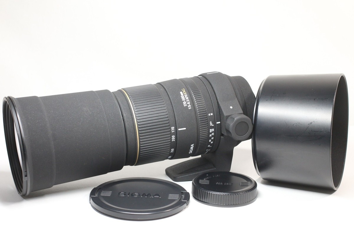 Sigma APO DG 170-500mm F/5-6.3 AF Zoom Lens for Minolta Sony Sigma APO DG 170-500mm F/5-6.3 AF Zoom Lens for Minolta Sony