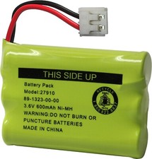 Replacement Battery Pack for TEL10164 3.6V NiMH Cordless Phone
