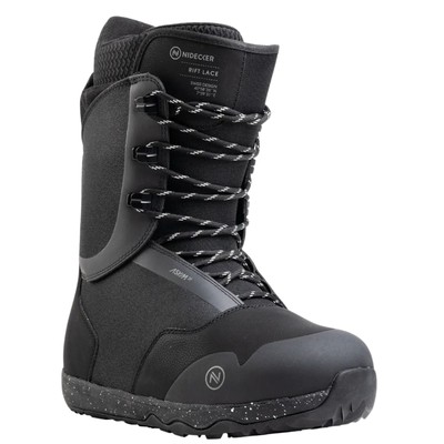 Nidecker Rift Lace Men's Snowboard Boots, Black, M11