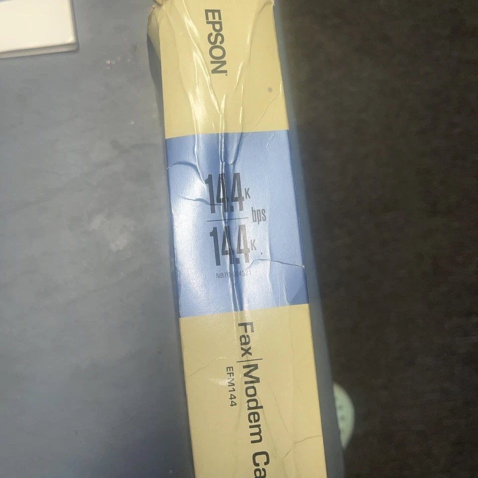 Epson Fax Modem Card Pcmcia Type 11 Slot - Image 3 of 4