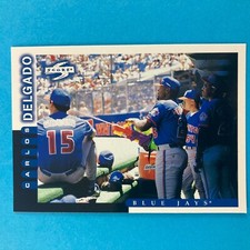 Carlos Delgado 1998 Score Card #60 MLB Toronto Blue Jays
