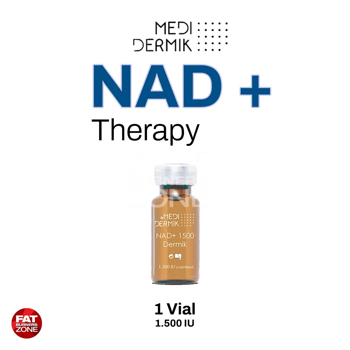 NAD+ 1,500 Vials By Medidermik