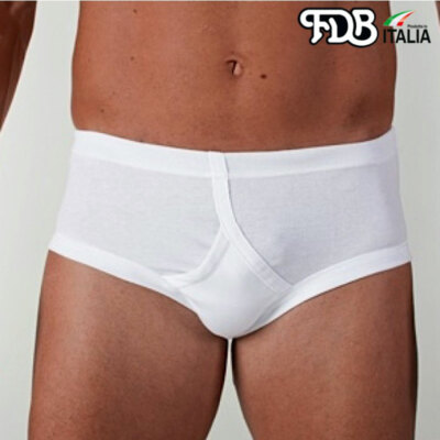 3 Men's FDB Classic Ring Open Pure Cotton Smooth Briefs Art 013